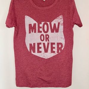 Meow or Never T-shirt